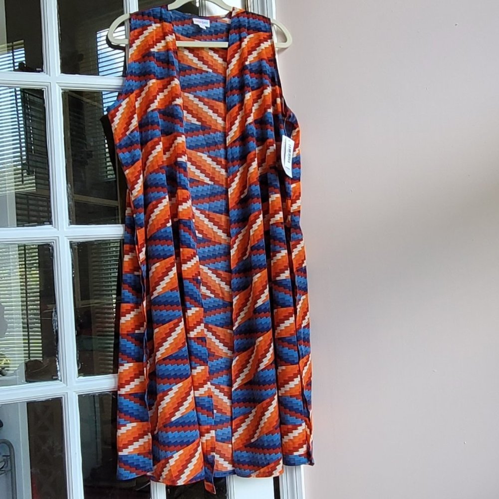 LuLaRoe Joy Vest Size Medium